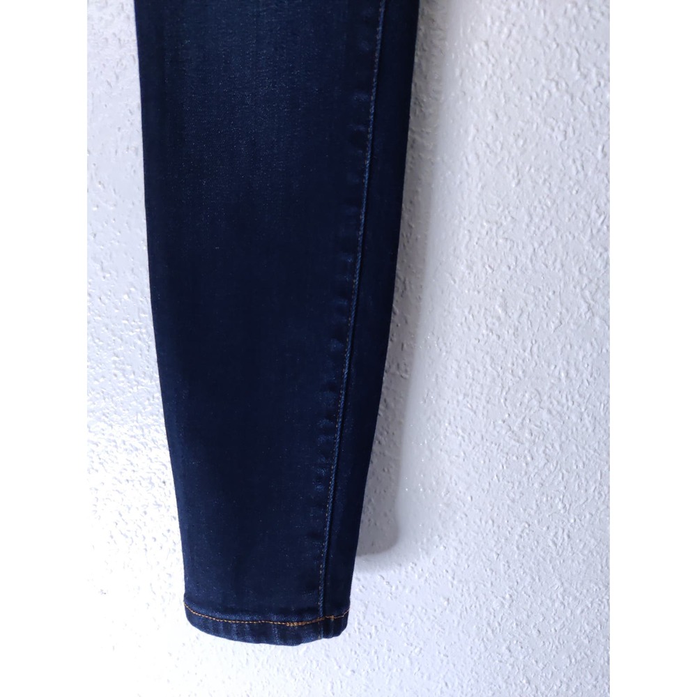 3/$20 Everlane Dark Blue Wash Cotton Blend The High Rise Skinny Jean 23 Ankle - Picture 6 of 7